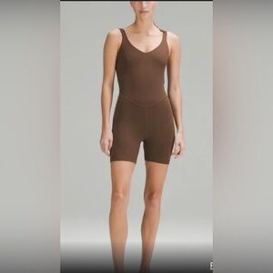 Lululemon Align Java Bodysuit 6”
